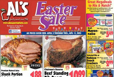 Al's Supermarket (IN) Weekly Ad Flyer Specials April 5 to April 11, 2023