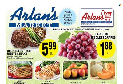 Arlan's Market (TX) Weekly Ad Flyer Specials April 5 to April 11, 2023