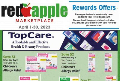 Red Apple Marketplace (OR) Weekly Ad Flyer Specials April 1 to April 30, 2023