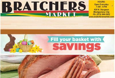 Bratchers Market (MO) Weekly Ad Flyer Specials April 5 to April 11, 2023
