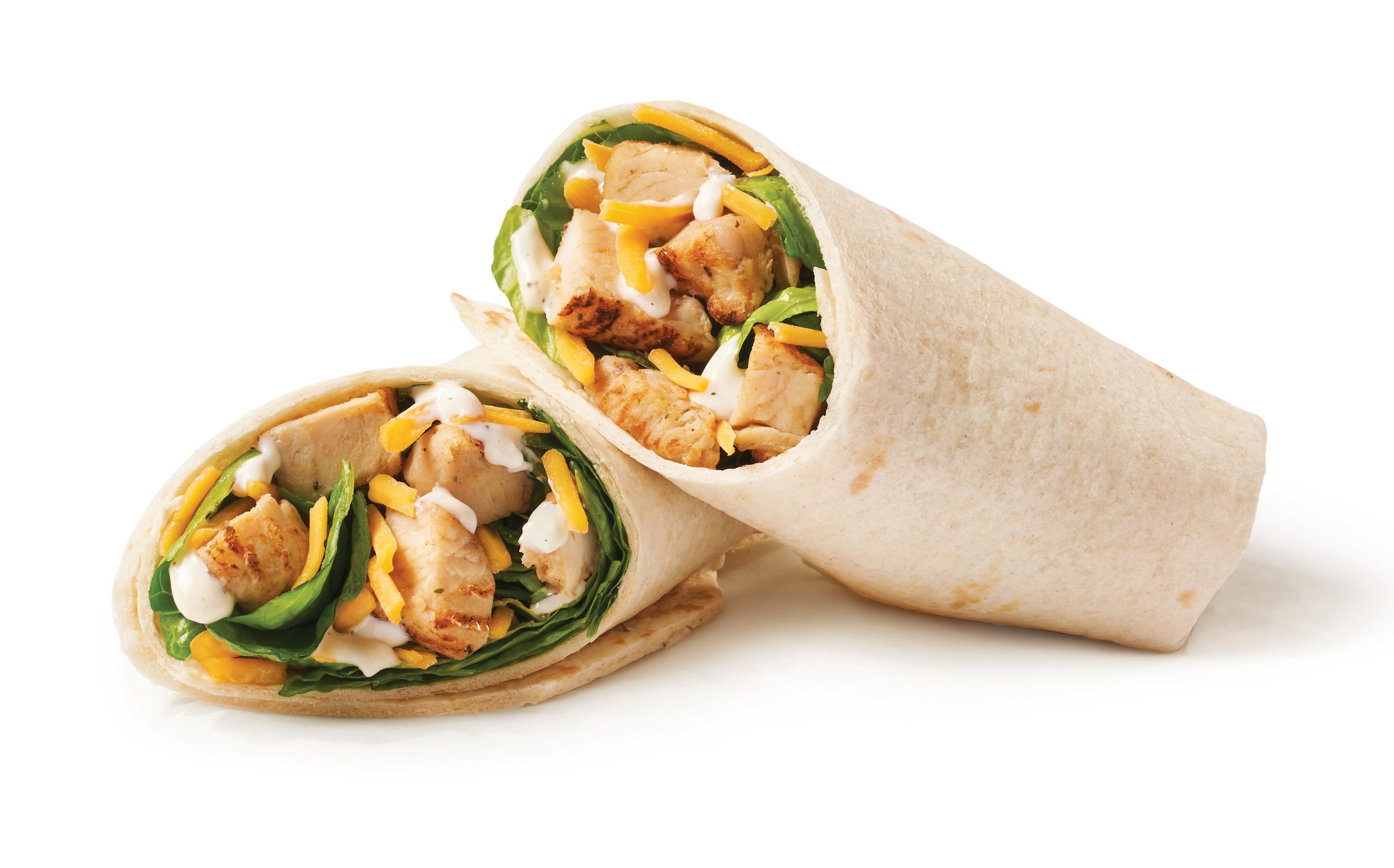 The Brand New Grilled Chicken Ranch Wrap Arrives at Wendy’s