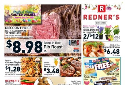Redner's Markets (DE, MD, PA) Weekly Ad Flyer Specials April 6 to April 12, 2023