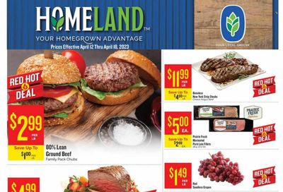 Homeland (OK, TX) Weekly Ad Flyer Specials April 12 to April 18, 2023