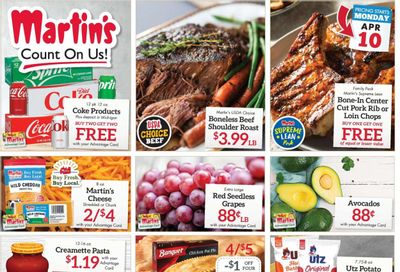 Martin’s (IN, MI) Weekly Ad Flyer Specials April 10 to April 15, 2023