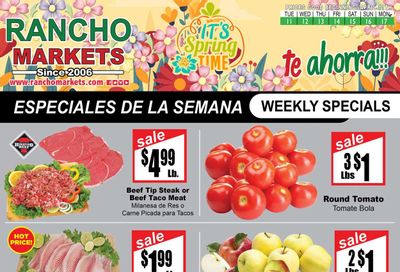 Rancho Markets (UT) Weekly Ad Flyer Specials April 11 to April 17, 2023