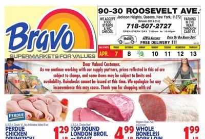 Bravo Supermarkets (CT, FL, MA, NJ, NY, PA) Weekly Ad Flyer Specials April 7 to April 13, 2023
