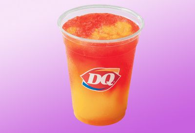 Dairy Queen Premiers their New Summertime Sunset Twisty Misty Slush