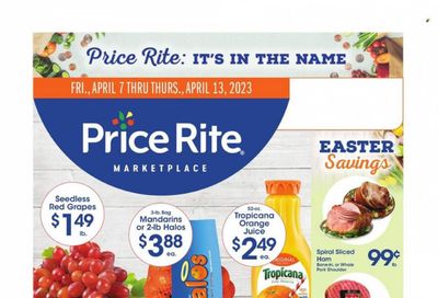 Price Rite (CT, MA, MD, NH, NJ, NY, PA, RI) Weekly Ad Flyer Specials April 7 to April 13, 2023