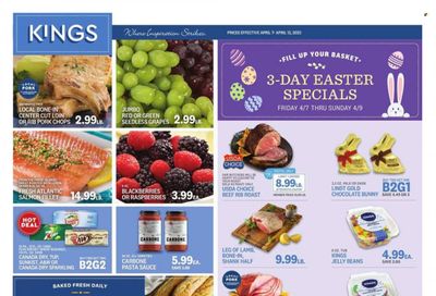 Kings Food Markets (CT, NJ, NY) Weekly Ad Flyer Specials April 7 to April 13, 2023