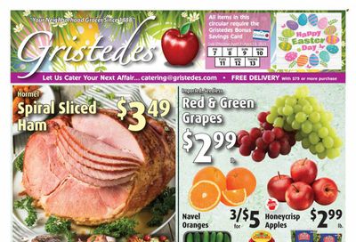 Gristedes (NY) Weekly Ad Flyer Specials April 7 to April 13, 2023