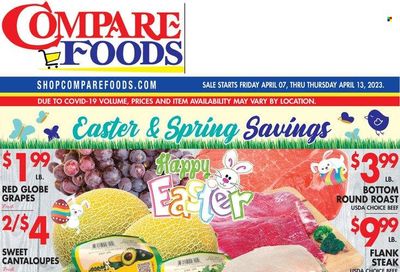 Compare Foods (CT, MD, NC, NJ, NY, RI) Weekly Ad Flyer Specials April 7 to April 13, 2023