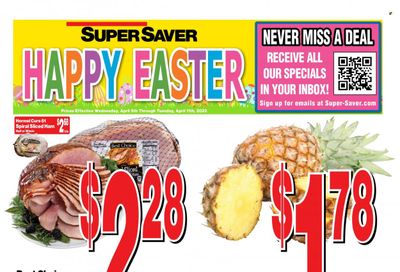 Super Saver Weekly Ad Flyer Specials April 5 to April 11, 2023