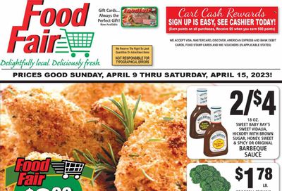 Food Fair Market (KY, OH, WV) Weekly Ad Flyer Specials April 9 to April 15, 2023