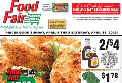 Food Fair Market (KY, OH, WV) Weekly Ad Flyer Specials April 9 to April 15, 2023 Food Fair Market (KY, OH, WV) Weekly Ad Flyer Specials April 9 to April 15, 2023