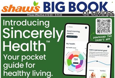 Shaw’s (MA, ME, NH, RI, VT) Weekly Ad Flyer Specials April 12 to May 11, 2023