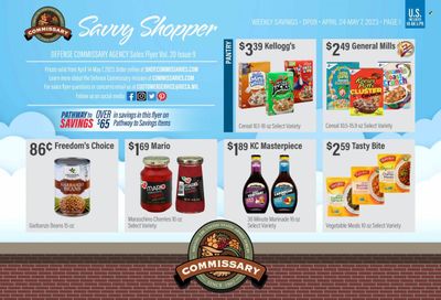 Commissary Weekly Ad Flyer Specials April 24 to May 7, 2023