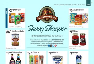 Commissary Weekly Ad Flyer Specials April 24 to May 7, 2023
