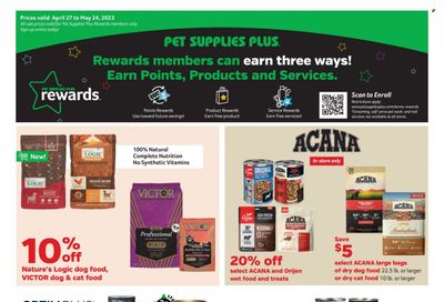 Pet Supplies Plus Weekly Ad Flyer Specials April 27 to May 24, 2023