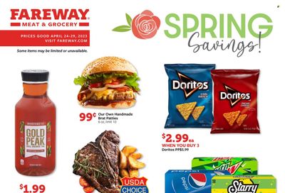 Fareway (IA) Weekly Ad Flyer Specials April 24 to April 29, 2023