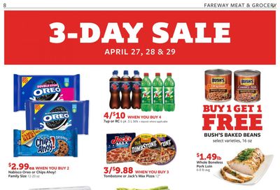 Fareway (IA) Weekly Ad Flyer Specials April 27 to April 29, 2023
