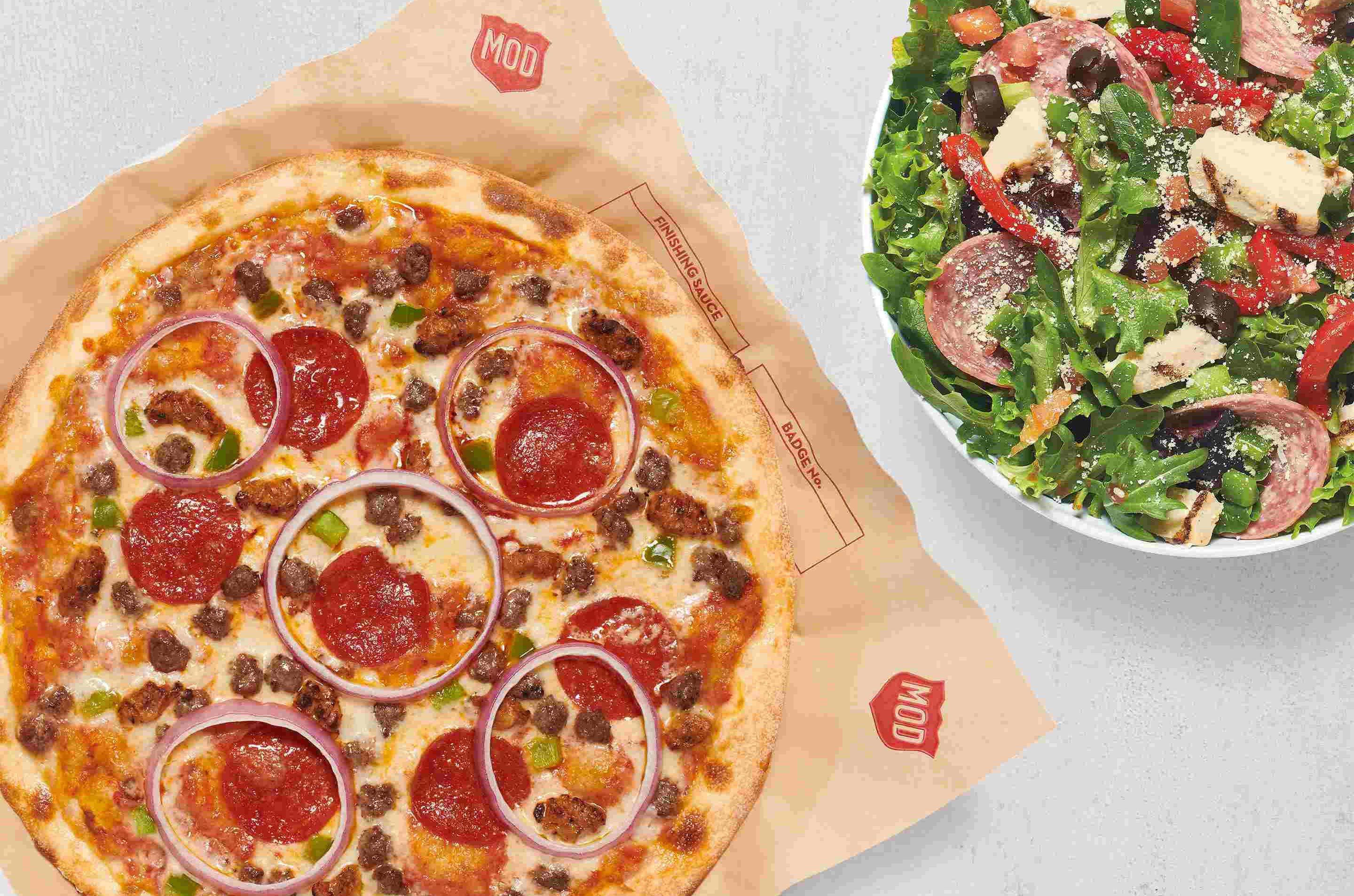 2 Days Only: Get Free Delivery with Online or In-app $15+ Orders on April 29 and 30 at MOD Pizza 2 Days Only: Get Free Delivery with Online or In-app $15+ Orders on April 29 and 30 at MOD Pizza
