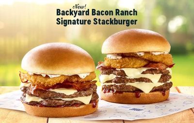 Dairy Queen Introduces the New Double and Triple Backyard Bacon Ranch Signature Stackburgers