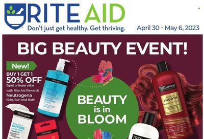 RITE AID Weekly Ad Flyer Specials April 30 to May 6, 2023