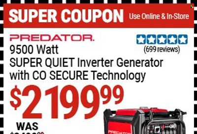 Harbor Freight Weekly Ad Flyer Specials May 1 to May 14, 2023