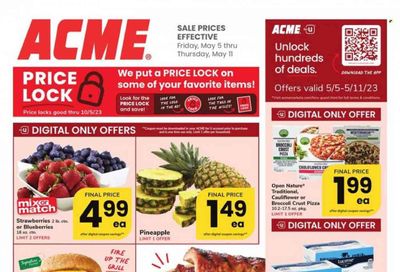 ACME (DE, NJ, NY, PA) Weekly Ad Flyer Specials May 5 to May 11, 2023