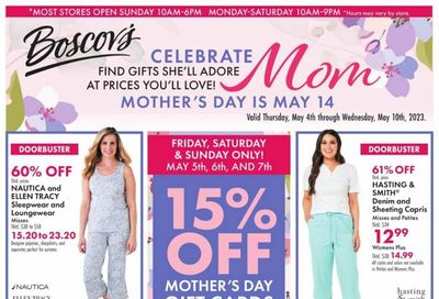 Boscov's (CT, DE, MD, NJ, NY, PA) Weekly Ad Flyer Specials May 4 to May 10, 2023