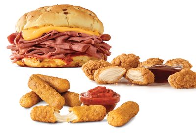 Save with Arby’s Newest 2 For $7 Everyday Value Menu Including the Classic Beef 'N Cheddar Sandwich