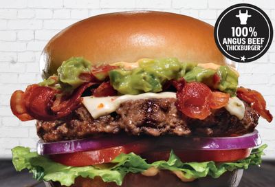 Carl’s Jr. Features their Guacamole Bacon Angus Thickburger 