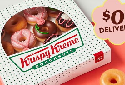 May 13 Only: Get a $0 Delivery Fee with Online or In-app Orders at Krispy Kreme May 13 Only: Get a $0 Delivery Fee with Online or In-app Orders at Krispy Kreme