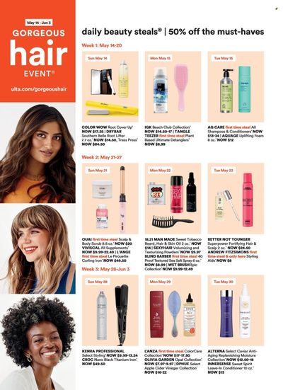 Ulta Beauty Weekly Ad Flyer Specials May 14 to June 3, 2023