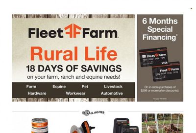 Fleet Farm (IA, MN, ND, WI) Weekly Ad Flyer Specials May 12 to May 29, 2023