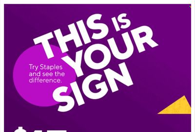 Staples Weekly Ad Flyer Specials May 14 to May 20, 2023
