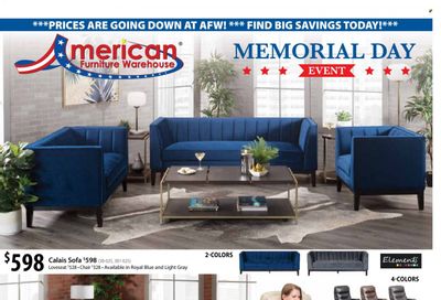 American Furniture Warehouse (AZ, CO, TX) Weekly Ad Flyer Specials May 16 to May 22, 2023
