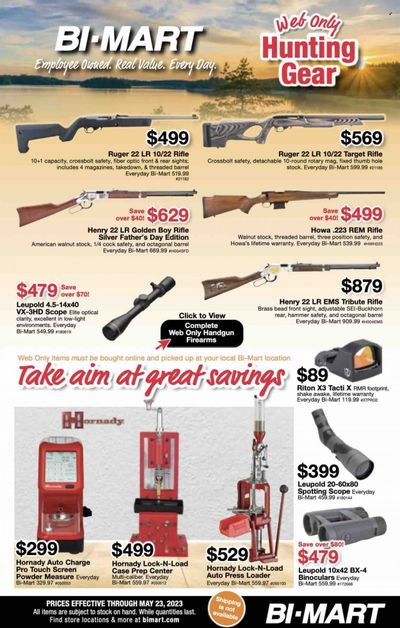 Bi-Mart (ID, OR, WA) Weekly Ad Flyer Specials May 10 to May 23, 2023