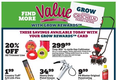 Orscheln Farm and Home (IA, IN, KS, MO, NE, OK) Weekly Ad Flyer Specials May 10 to May 21, 2023