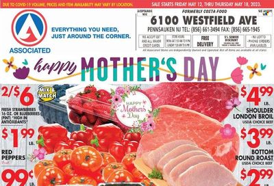 Associated Supermarkets (NY) Weekly Ad Flyer Specials May 12 to May 18, 2023