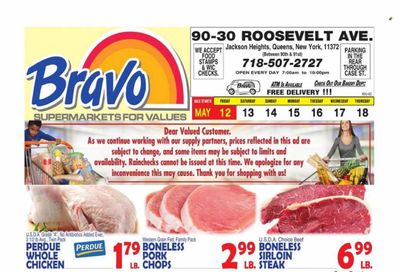 Bravo Supermarkets (CT, FL, MA, NJ, NY, PA) Weekly Ad Flyer Specials May 12 to May 18, 2023