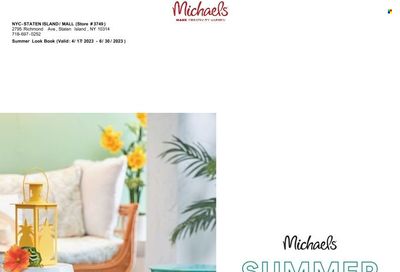 Michaels Weekly Ad Flyer Specials April 17 to June 30, 2023 Michaels Weekly Ad Flyer Specials April 17 to June 30, 2023