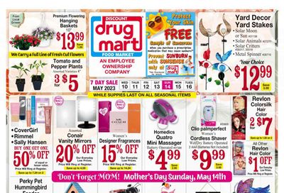 Discount Drug Mart (OH) Weekly Ad Flyer Specials May 10 to May 16, 2023