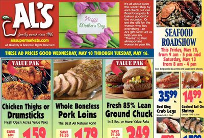 Al's Supermarket (IN) Weekly Ad Flyer Specials May 10 to May 16, 2023