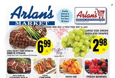 Arlan's Market (TX) Weekly Ad Flyer Specials May 10 to May 16, 2023