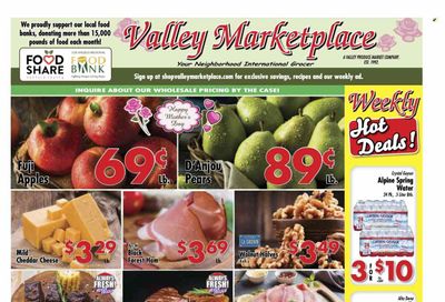 Valley Marketplace (CA) Weekly Ad Flyer Specials May 10 to May 16, 2023 Valley Marketplace (CA) Weekly Ad Flyer Specials May 10 to May 16, 2023