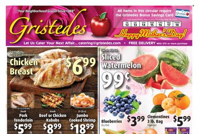 Gristedes (NY) Weekly Ad Flyer Specials May 12 to May 18, 2023