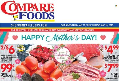 Compare Foods (CT, MD, NC, NJ, NY, RI) Weekly Ad Flyer Specials May 12 to May 18, 2023