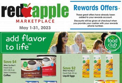 Red Apple Marketplace (OR) Weekly Ad Flyer Specials May 1 to May 31, 2023