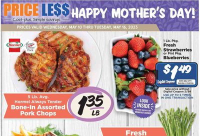 Price Less Foods Weekly Ad Flyer Specials May 10 to May 16, 2023